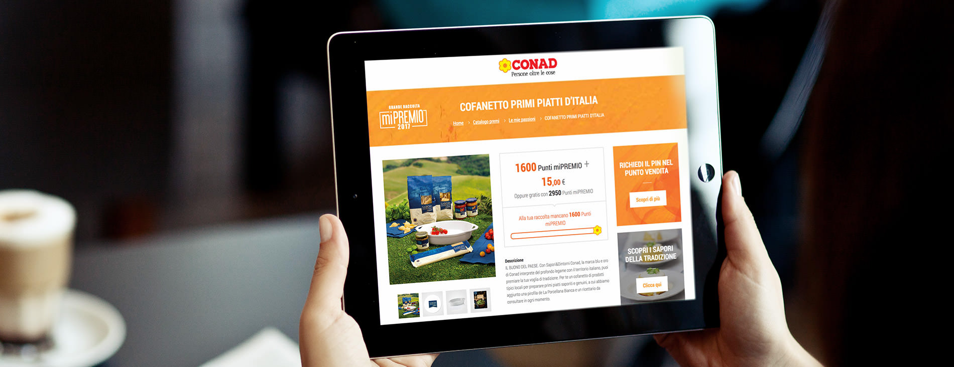 Conad rinnova e personalizza il suo catalogo premi digitale grazie ad Adacto e Volponi 2