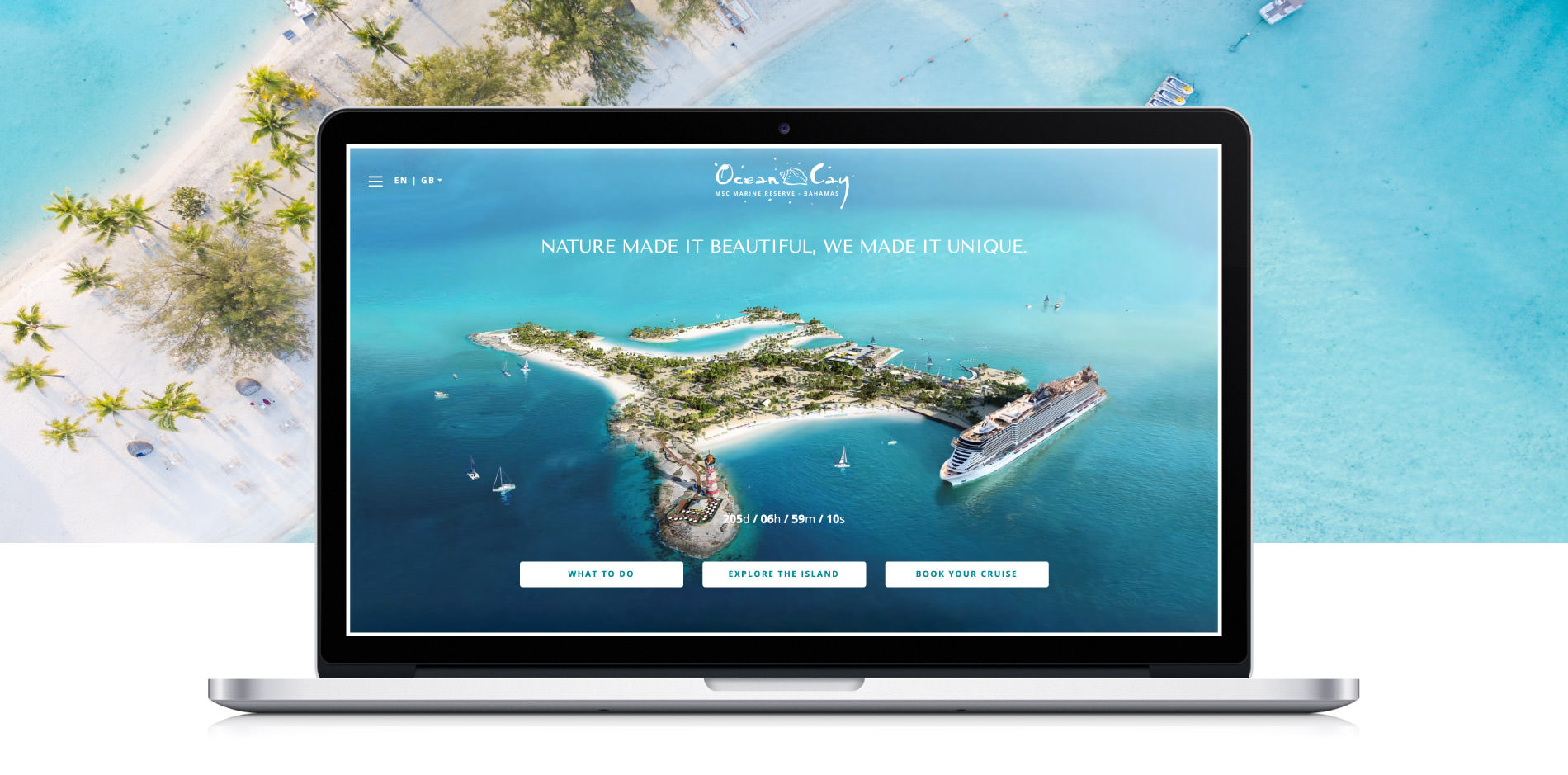 MSC Cruises con Adacto per Ocean Cay Marine Reserve 1