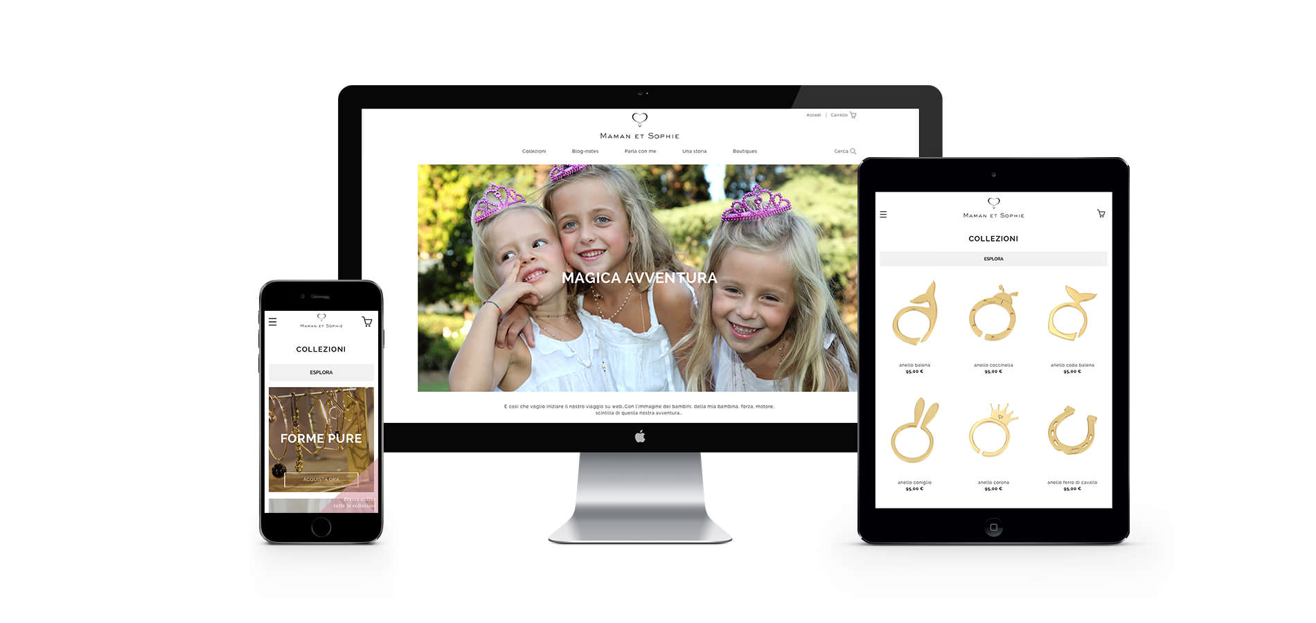 Maman et Sophie: “i gioielli dell’anima” si acquistano online 1