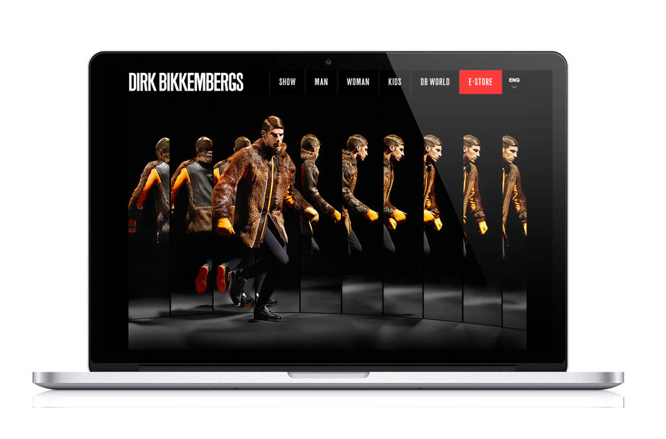 Nuovo website per Dirk Bikkembergs 1