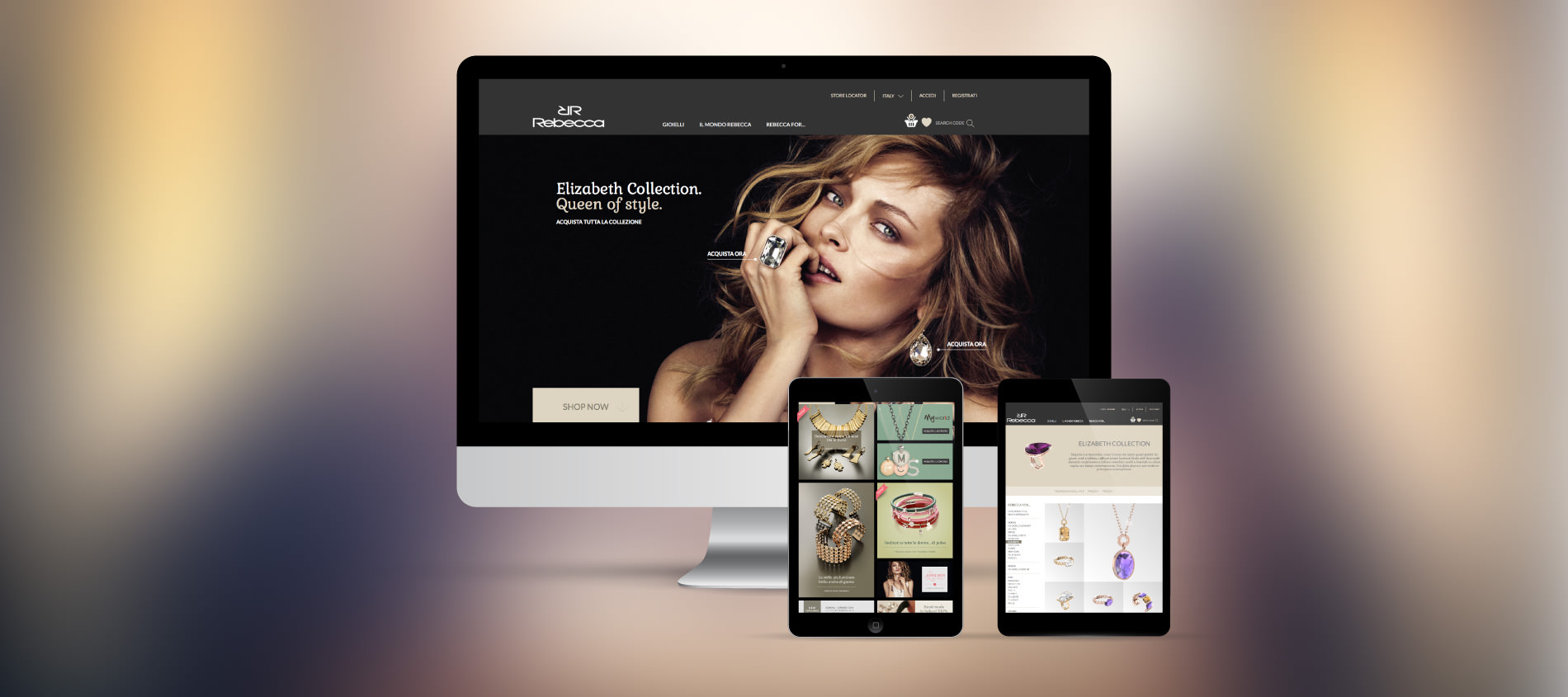 Il nuovo Rebecca.it ridefinisce il digital jewelry store 1