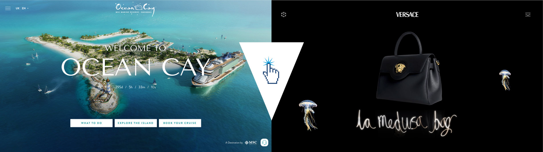 Doppietta all'IKA 2021: Adacto primo premio con MSC - Ocean Cay e Versace - La Medusa Handbag 1