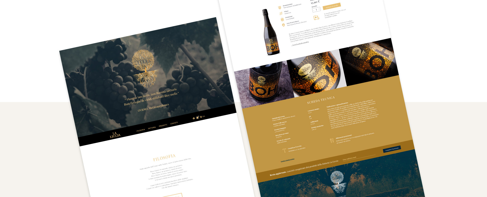 Wine digital by Adacto: online lo store de La Leccia, con Adobe AEM e Snipcart 1