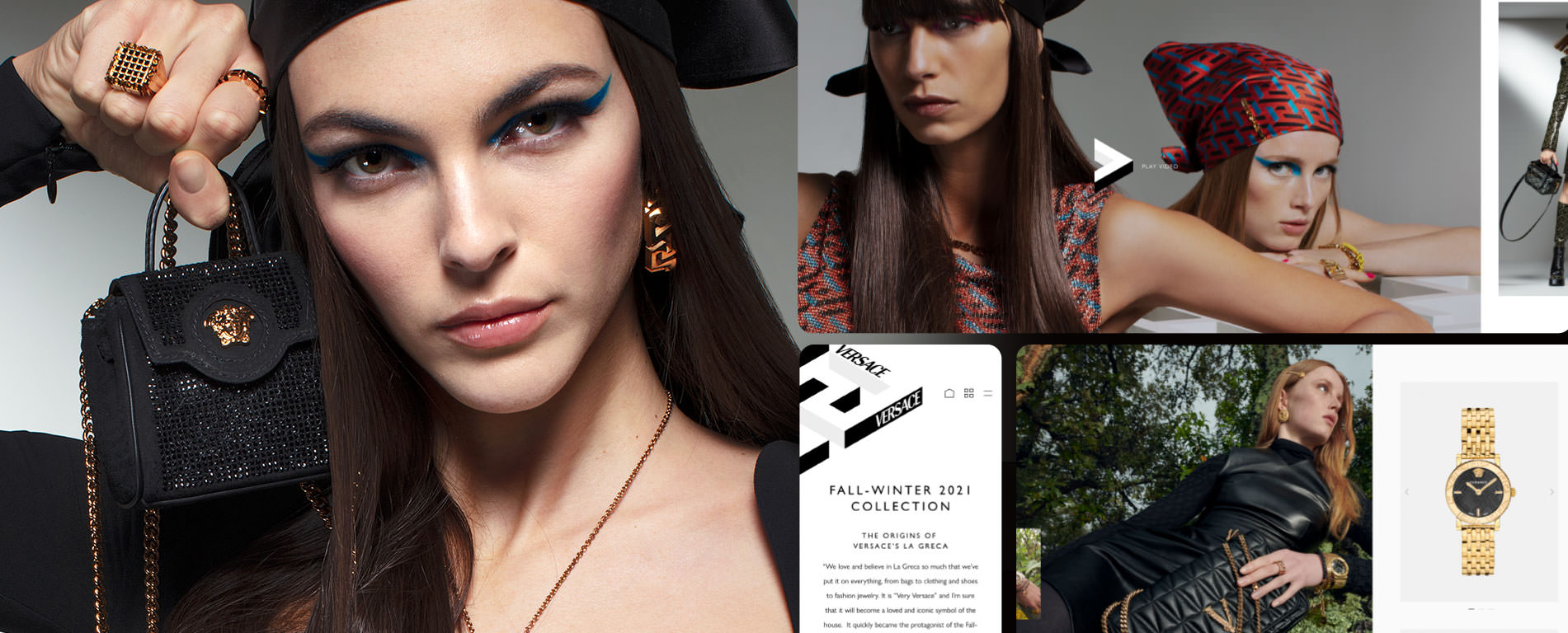 Il Digital Catalogue Versace 2021 è firmato da Adacto 1