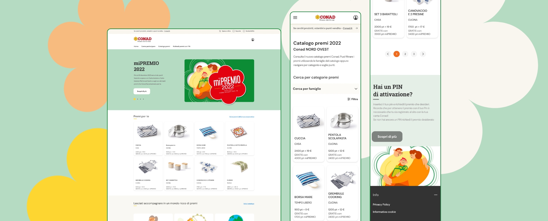 miPREMIO2022: new total look per il collection website Conad 1