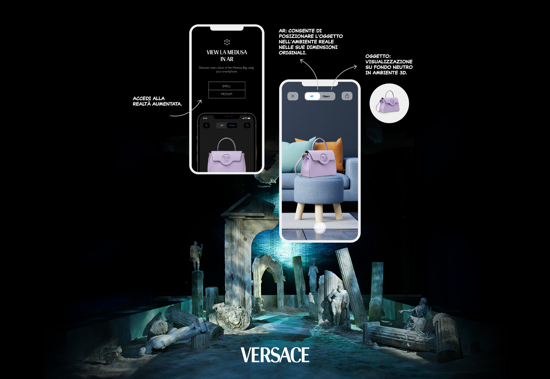 La Medusa handbag di Versace: basta uno sguardo 2